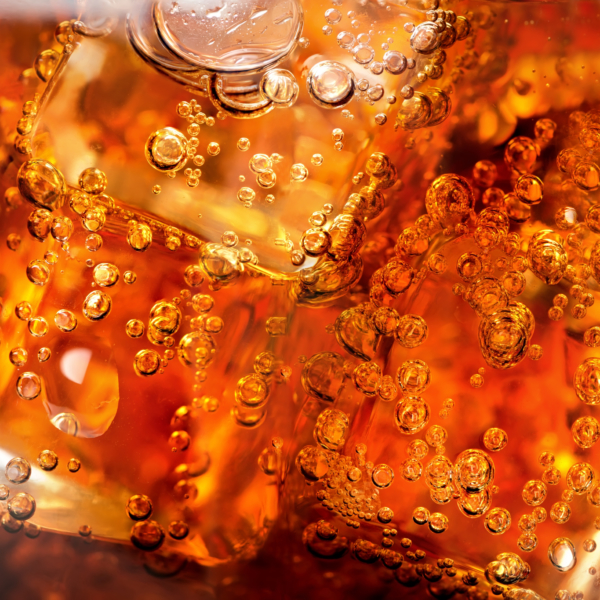 Background,Of,Cola,With,Ice,And,Bubbles